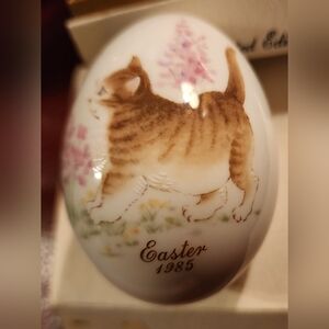 NORITAKE BONE CHINA 1985 EASTER EGG